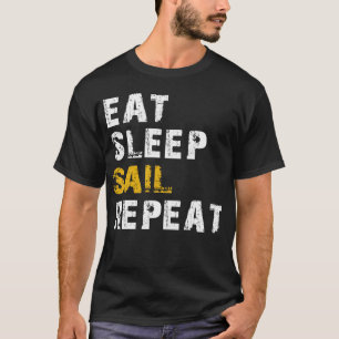 Camiseta comer e dormir