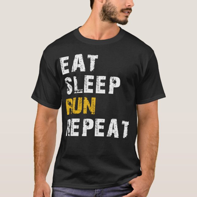Camiseta comer e dormir (Frente)