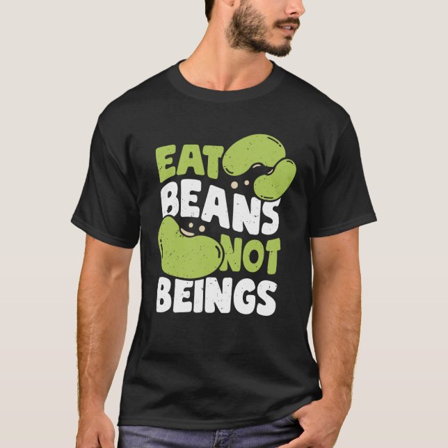 Camiseta Comer Feijões Não É Veganismo Dom Vegan (Frente)