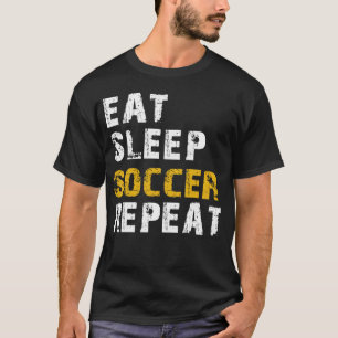 Camiseta comer futebol de sono