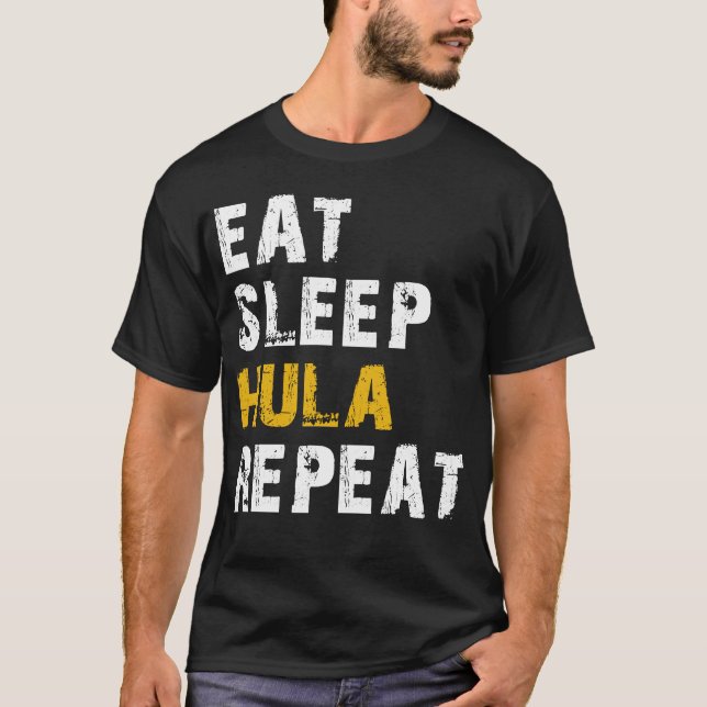 Camiseta comer hula hoop (Frente)