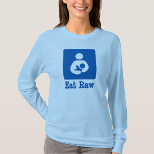 Camiseta Comer Ícone De Aleitamento/Enfermagem Bruto