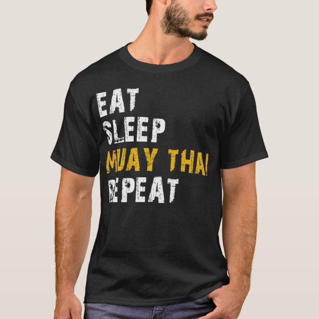 Camiseta comer muay thai (Frente)