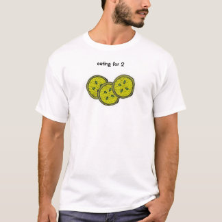 Camiseta comer para 2