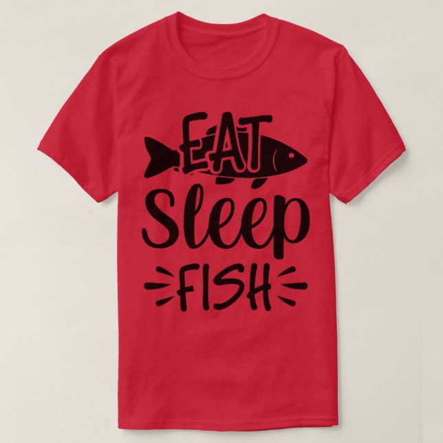 Camiseta Comer Peixe de Sono 1 (Frente do Design)