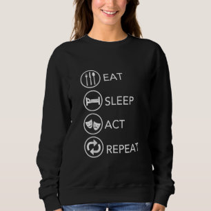 Camiseta Comer Presente Repetitivo Ato de Sono