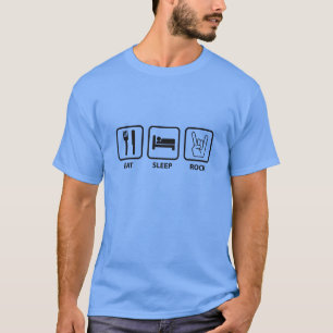 Camiseta Comer Rock Do Sono