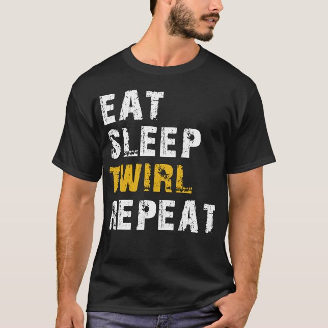 Camiseta comer rolo de sono (Frente)