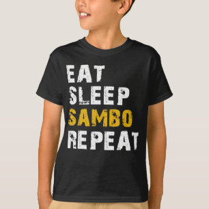 Camiseta comer sambo de dormir repetir