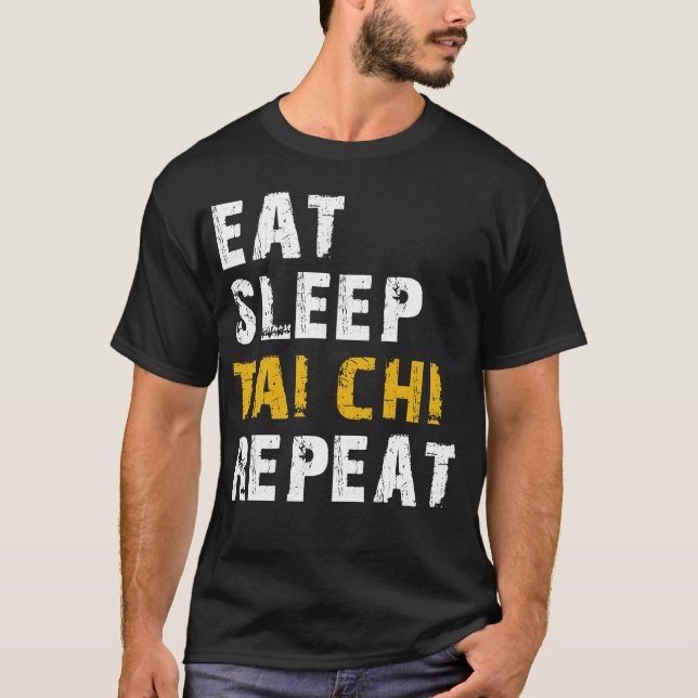 Camiseta comer Tai chi (Frente)