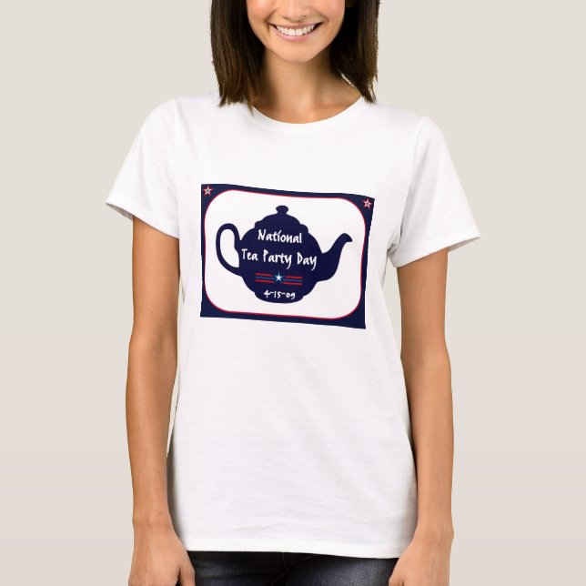 Camiseta comercial do Tea Party (Frente)