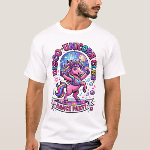 Camiseta Comercial do Unicorn Disco Unicorn Club G