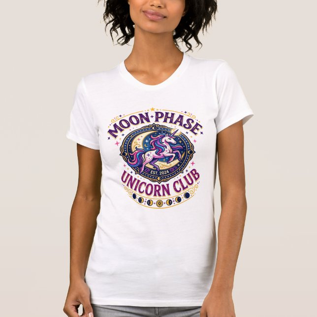 Camiseta Comercial do Unicórnio Clube da Fase Luna (Frente)