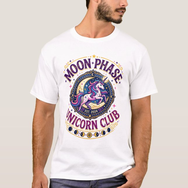 Camiseta Comercial do Unicórnio Clube da Fase Luna (Frente)
