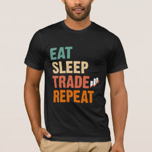 Camiseta Comercialização Diária de Ações do Mercado de