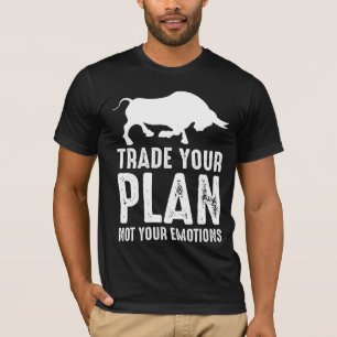 Camiseta Comercialize o seu plano de ações no mercado de 