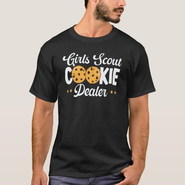 Camiseta Comerciante de Biscoitos de Assar Biscoito Doce Co (Frente)