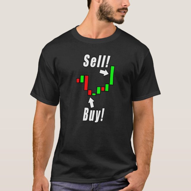 Camiseta Comerciante de Comprares de Venda (Frente)