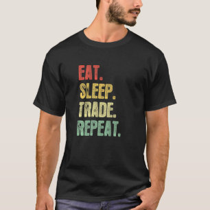 Camiseta Comerciante de Cota Repetitiva de Comércio de Sono