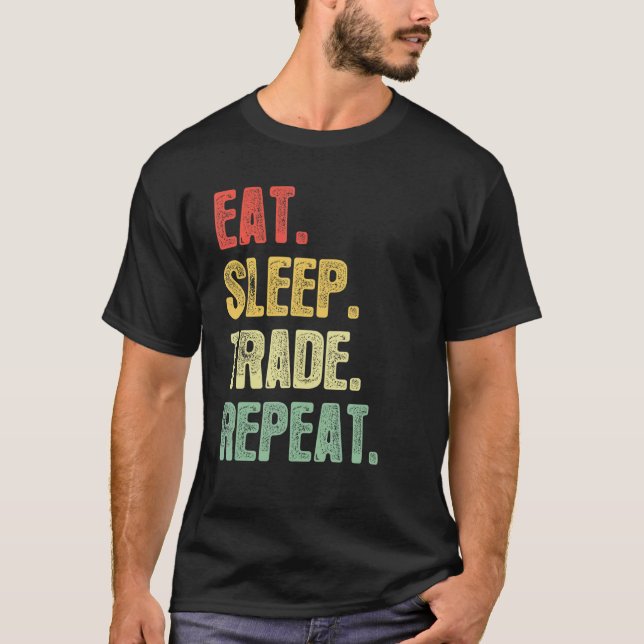 Camiseta Comerciante de Cota Repetitiva de Comércio de Sono (Frente)