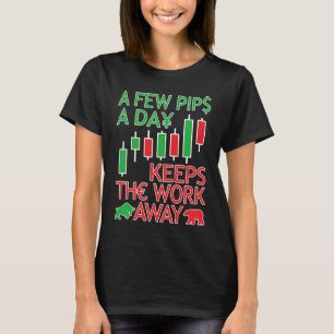 Camiseta Comerciante de Dia do Comerciante de Moeda e Forex