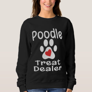 Camiseta Comerciante de Guloseimas para Poodle Impressão de