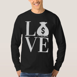 Camiseta Comerciante de Numismática de Moeda de Coleção LOV