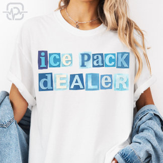 Camiseta Comerciante de Pacote de Gelo Enfermeira Engraçada