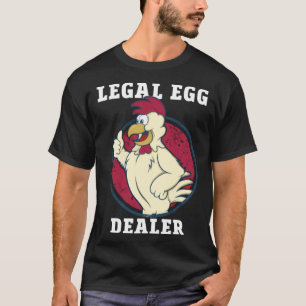 Camiseta Comerciante Local de Ovos Frango Branqueado Faze