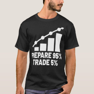 Camiseta Comerciante no mercado de ações Forex Trader Inves