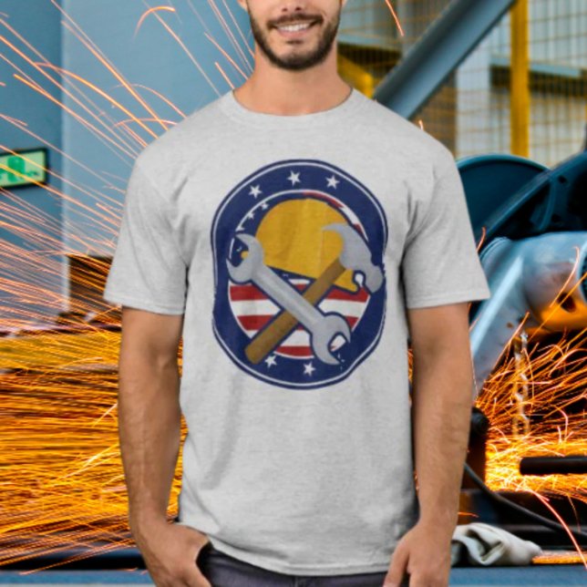 Camiseta Comerciante Patriota (Criador carregado)