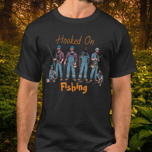 Camiseta Comerciantes/Viciados Em Canalização/Pesca