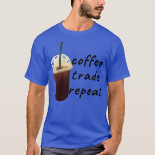 Camiseta Comércio de café e repetição