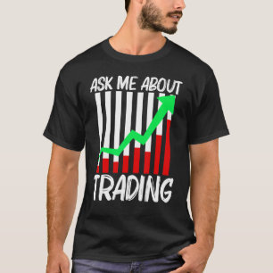 Camiseta Comércio legal Para Homens Mercado De Bolsa De Val