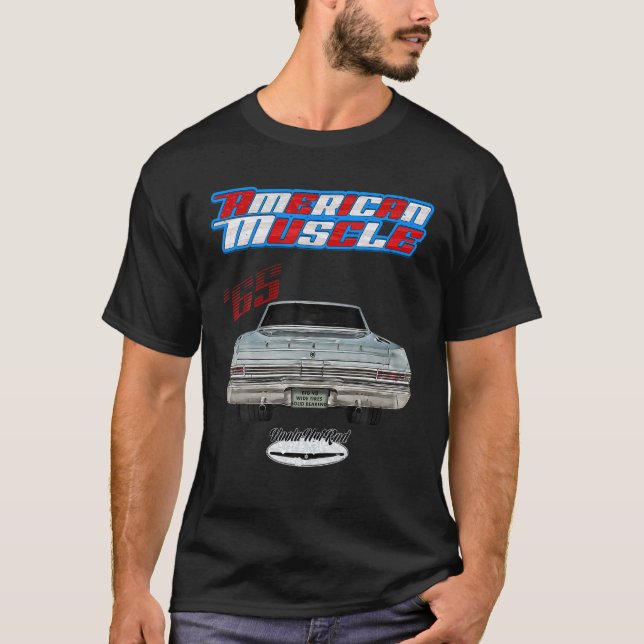 Camiseta Cometa 1965,Ciclone,Rod Quente,Carro Muscular,Carr (Frente)