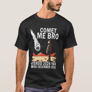 Camiseta Cometa de Astronomia Engraçado Me Irmão Asteroide