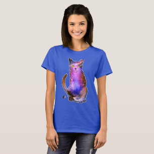 Camiseta Cometa Espaço no Gato