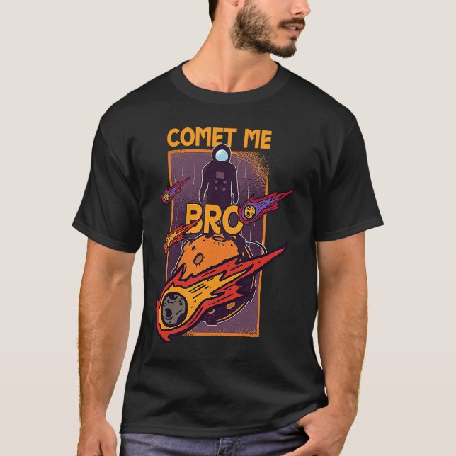 Camiseta Cometa-Me A Qualquer Momento, Irmão Meteor Rock As (Frente)