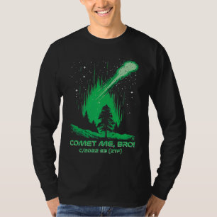 Camiseta Cometa Me Bro  Cometa Verde  C2022 E3 ZTF