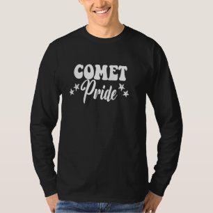 Camiseta Cometas da equipe desportiva do Segundo grau Comet