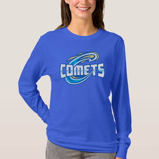 Camiseta Cometas do Cottey College (Frente)