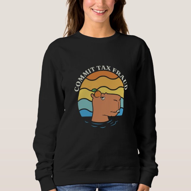 Camiseta Cometer Fraude Fiscal Animais Cappy (Frente)