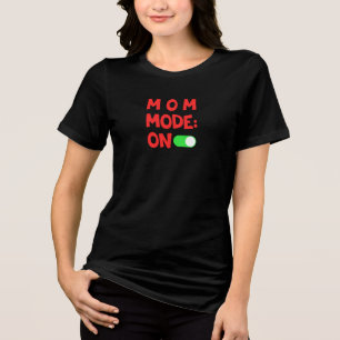 Camiseta Comfort Colors® Modo Mamãe Ativado Fofo