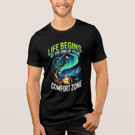 Camiseta Comfort Zone Motivational Quote Adventure Design