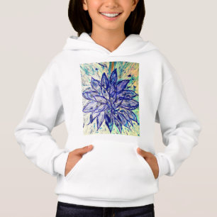 Camiseta ComfortBlend® Hoodie de Hanes Meninas Passionred