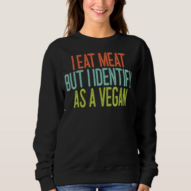 Camiseta Comi Carne Mas Identifico Como Vegan 1 (Frente)
