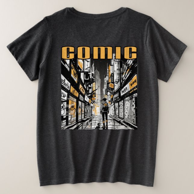 Camiseta Comic (Verso do Design)