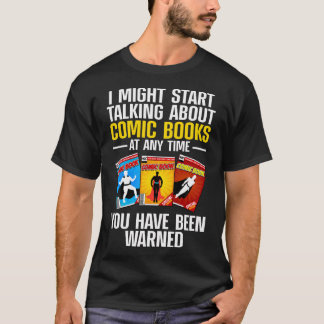 Camiseta Comic Books Para Homens Coleção De BD