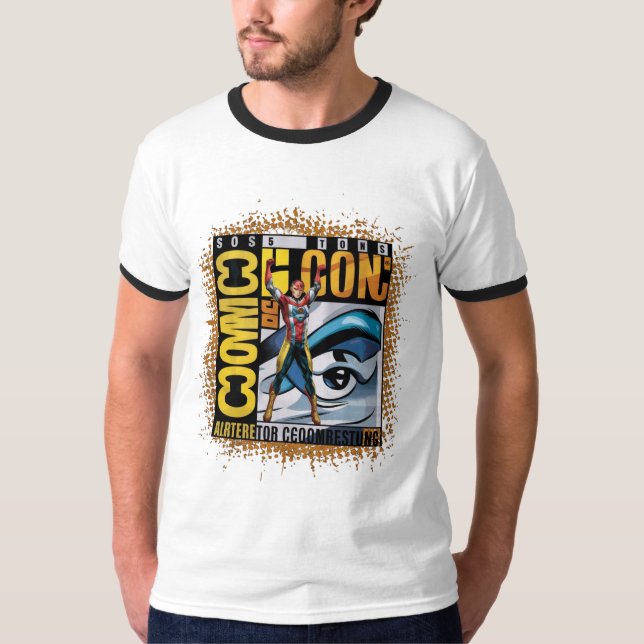 Camiseta Comic-Con Cosplay Masterpaper (Frente)
