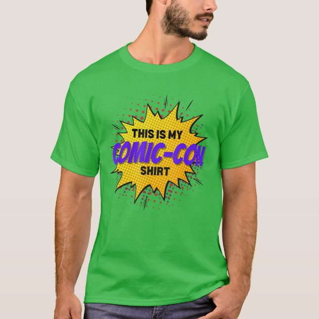 Camiseta Comic convention Comics This is my ComicCon (Frente)